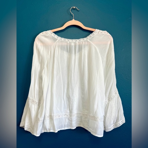 Rebecca Minkoff Bohemian Lace Crochet Blouse - Small - Picture 7 of 9